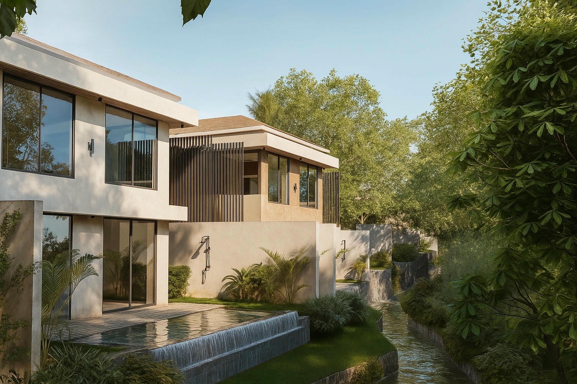 Enggong Villa — Minimalist in the Middle of the Jungle